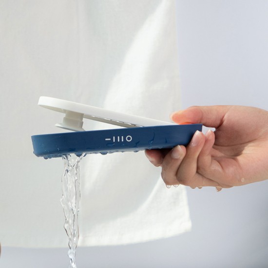 按壓式瀝水肥皂架 浴室必備強力無痕香皂盒 壁掛式肥皂架