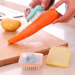 迷你蔬果清潔刷 胡蘿蔔馬鈴薯清潔刷 小刷子 迷你蔬果清潔刷 胡蘿蔔馬鈴薯清潔刷 小刷子