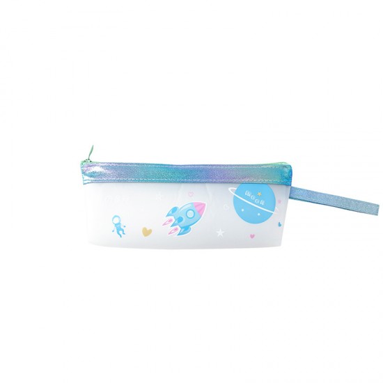 夢幻星球筆袋 創意學生大容量文具收納袋 拉鍊筆袋 文具用品