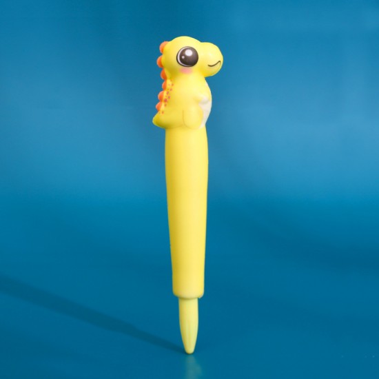 小恐龍紓壓中性筆 軟綿綿超萌捏捏筆 創意發洩玩具筆