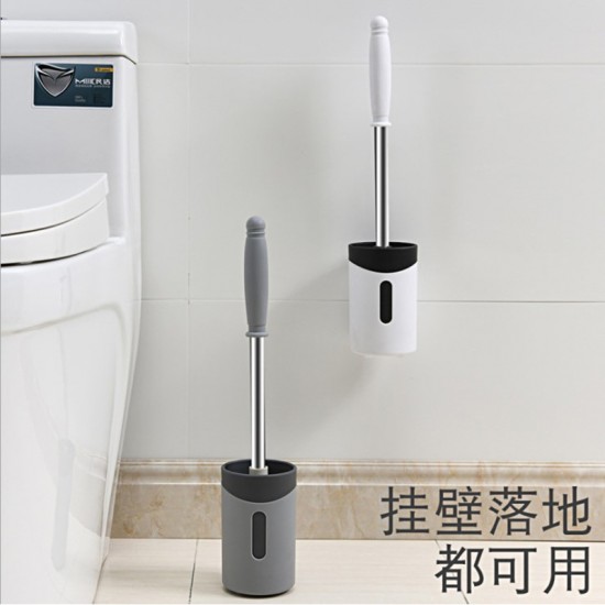 不鏽鋼長柄馬桶刷 洗廁所清潔刷 壁掛式馬桶刷 浴廁必備馬桶刷