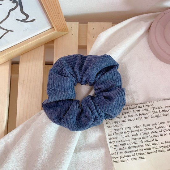 復古大腸髮圈 簡約造型髮圈 螺紋簡約大腸造型髮圈 橡皮筋