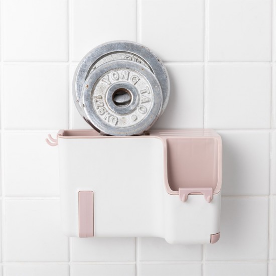 壁掛式廚房收納架 廚房必備刀具瀝水收納架 創意廚房餐具收納盒