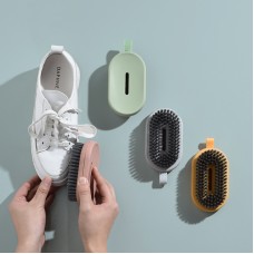 多用途瀝水清潔刷 壁掛式肥皂盒 簡約洗鞋刷 洗衣刷