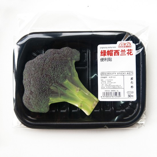 蔬果造型便利貼 創意仿真造型N次貼 蔬菜水果系列便利貼