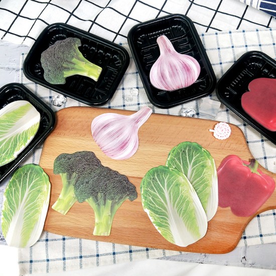 蔬果造型便利貼 創意仿真造型N次貼 蔬菜水果系列便利貼