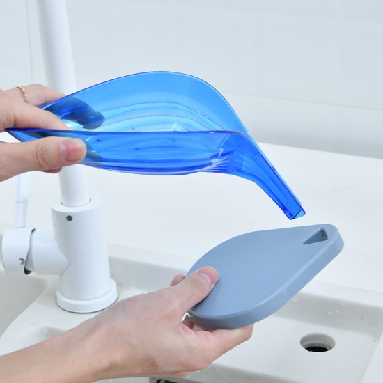 樹葉瀝水肥皂架 創意葉子造型肥皂盒 多功能瀝水收納架 置物架 香皂架