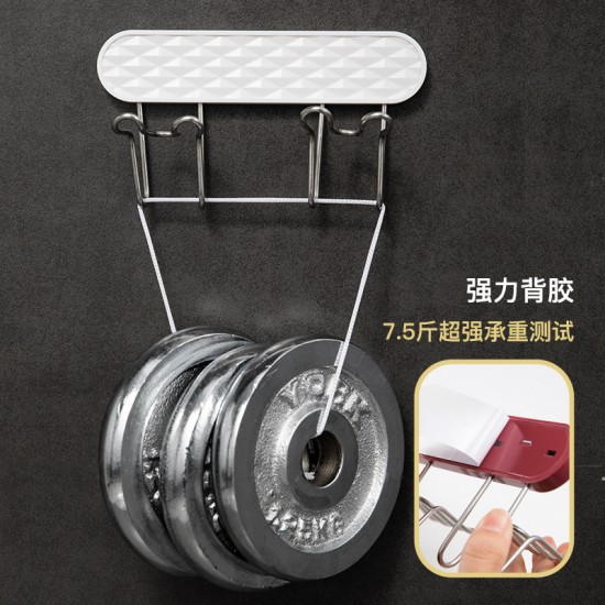 壁掛式牙刷杯架 創意洗漱用品置物架 牙刷掛勾 漱口杯掛架