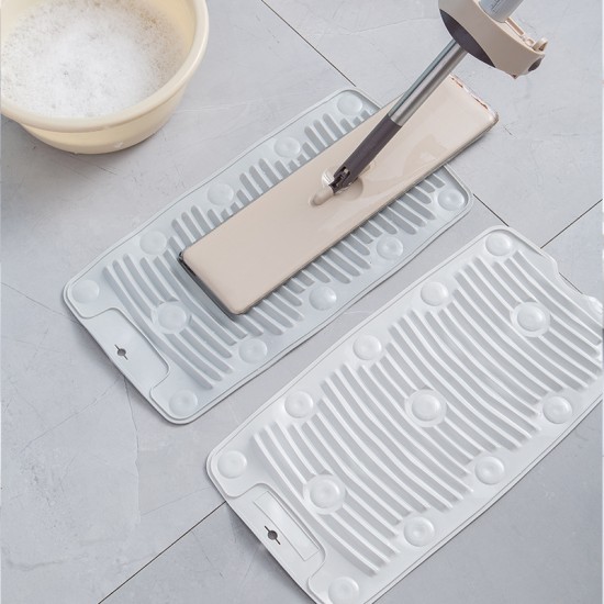 矽膠摺疊洗衣板 凹凸波浪設計搓衣板 摺疊收納省空間