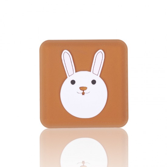 可愛圖案矽膠防撞墊 創意造型門後櫥櫃防撞墊 加厚門把防護墊