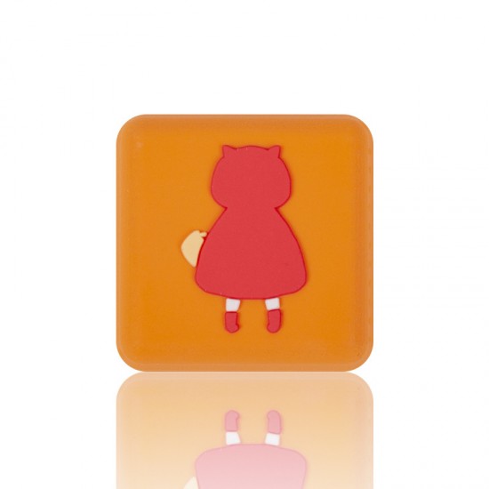 可愛圖案矽膠防撞墊 創意造型門後櫥櫃防撞墊 加厚門把防護墊