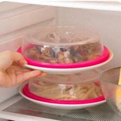 多用途密封保鮮蓋 碗盤保鮮蓋 可微波食物保鮮蓋 矽膠圈食物蓋