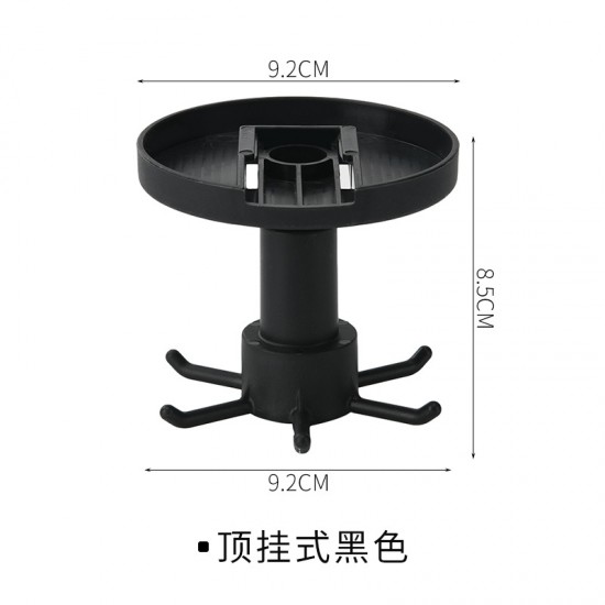 旋轉廚具收納掛勾 創意壁掛式鍋鏟刀具掛架 簡約廚房掛勾