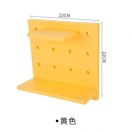 創意多功能洞洞板 DIY組合搭配置物架 創意牆面收納架 收納整理架