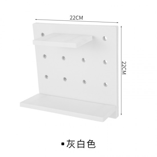 創意多功能洞洞板 DIY組合搭配置物架 創意牆面收納架 收納整理架