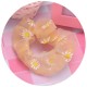 碎花大腸髮圈 創意透明雛菊大腸圈 少女必備髮飾 小花馬尾髮圈