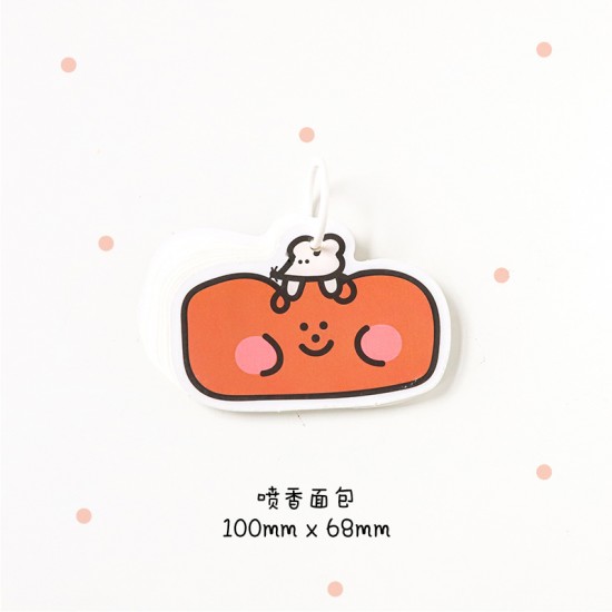 可愛造型單字卡 創意隨身單字本 學生必備單字本 記事本 筆記本