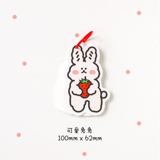 可愛造型單字卡 創意隨身單字本 學生必備單字本 記事本 筆記本