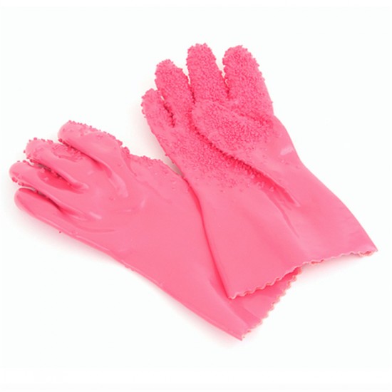 蔬果清潔手套 廚房必備防滑剝皮手套 多功能去皮手套 廚房手套