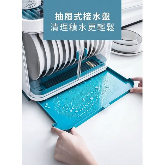 廚房餐具收納架 多功能碗盤餐具收納整理櫃 簡約廚房收納櫃 置物架