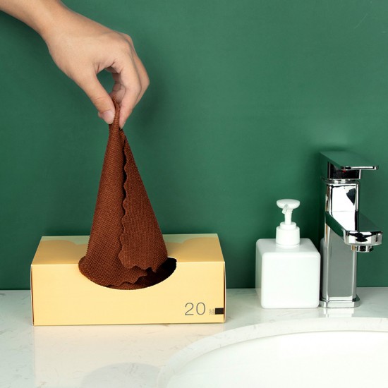 抽取式清潔抹布 廚房必備盒裝抽取式洗碗布 非一次性抹布 乾濕兩用