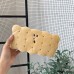 餅乾造型毛絨筆袋 夾心餅乾造型大容量文具袋 可愛造型文具收納袋