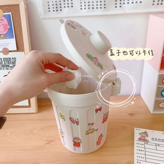 簡約桌面收納桶 創意居家必備迷你垃圾桶 桌上型文具收納桶 車用小垃圾桶【團購買越多越便宜】