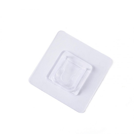 透明U型卡扣掛勾 卡扣置物架掛勾 壁掛式黏貼U型卡扣 掛鈎