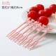 創意造型水果叉 50支裝塑膠水果叉 塑膠牙籤 居家必備水果叉