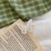 小清新蝴蝶髮夾 森林系蝴蝶造型瀏海夾 刺繡蝴蝶鴨嘴夾 小髮夾