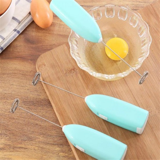 手持電動打蛋器 400次咖啡電動攪拌棒 打泡器 打奶泡 輕巧自動打蛋器