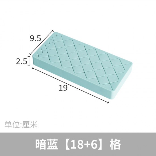 矽膠口紅收納架 桌面化妝品唇膏口紅收納盒 創意口紅多格收納架
