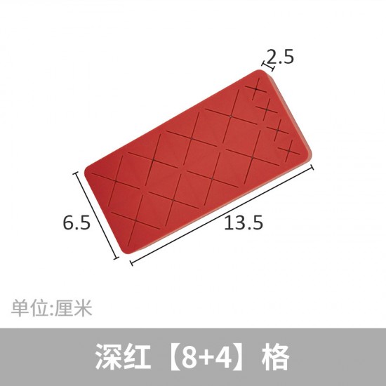 矽膠口紅收納架 桌面化妝品唇膏口紅收納盒 創意口紅多格收納架