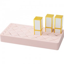 矽膠口紅收納架 桌面化妝品唇膏口紅收納盒 創意口紅多格收納架