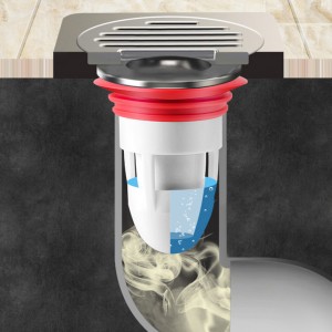 排水口地漏塞 排水孔防臭水閥 創意浴室廚房防臭矽膠塞 廚房廁所必備