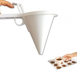手持式分量漏斗 巧克力分液器 蛋糕銅鑼燒分量器 烘焙工具