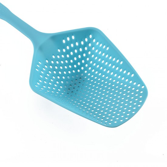 創意長柄多功能漏勺 塑膠冰鏟 造型隔水鏟子 濾網 撈麵勺