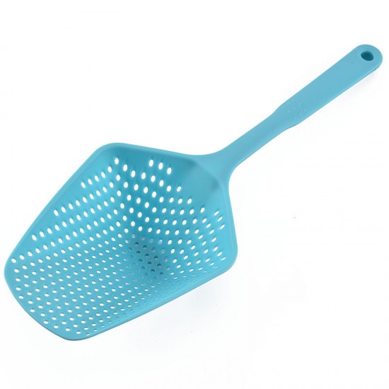創意長柄多功能漏勺 塑膠冰鏟 造型隔水鏟子 濾網 撈麵勺