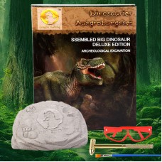 恐龍化石考古玩具 手工DIY益智考古恐龍化石拼裝玩具 考古學家