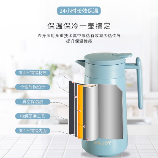 不鏽鋼保溫壺 304不鏽鋼保溫熱水壺 居家必備保溫保冰壺