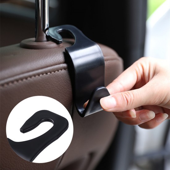 隱藏式汽車掛勾 簡約造型多功能車用小掛勾 汽車掛勾 創意椅背掛鉤