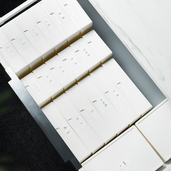 抽屜整理收納盒 分類雜物整理盒 簡約防塵儲物盒 化妝品文具整理盒