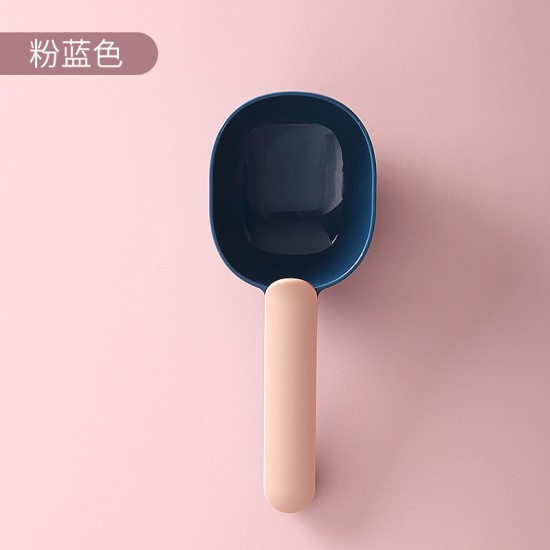 簡約撞色量杯 創意手柄量米勺子 時尚多功能量杯量勺 湯匙 水瓢