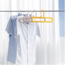 簡約無痕防滑衣架 創意造型加粗塑膠衣架 多功能簡約輕便衣架