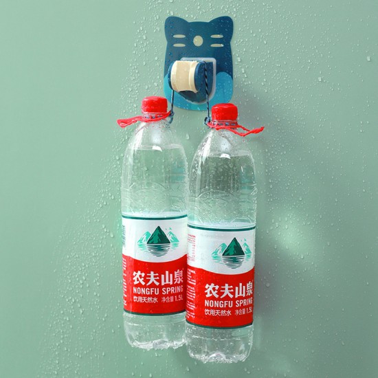 蓮蓬頭固定支架 浴室必備蓮蓬頭底座掛勾 創意造型蓮蓬頭掛架