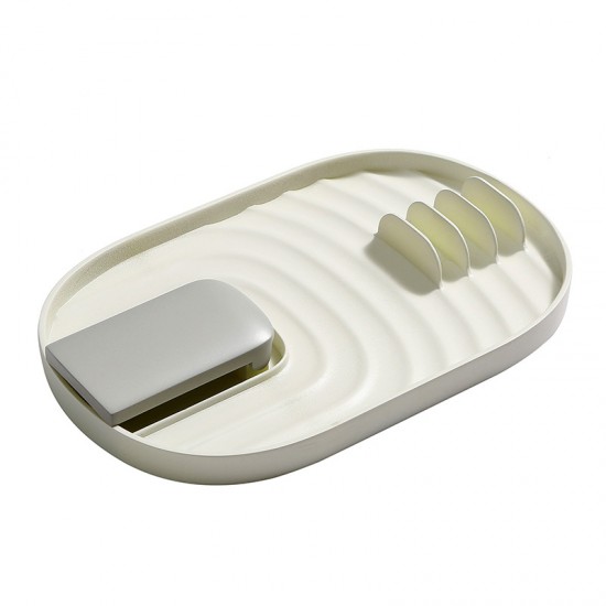 廚房鍋鏟鍋蓋置物架 廚房必備餐具收納架 塑膠鍋蓋架 鍋鏟湯杓置物架