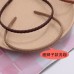 磨砂辮子髮箍 簡約百搭辮子造型髮箍 磨砂時尚少女髮箍
