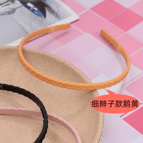 磨砂辮子髮箍 簡約百搭辮子造型髮箍 磨砂時尚少女髮箍