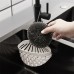 多功能水槽瀝水架 貝殼造型掛繩鏤空瀝水籃 多功能海棉置物架 收納籃