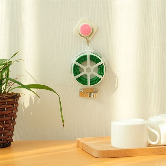 多功能金屬捆線器 自動切割鐵絲綑綁帶 多用途30米金屬綁帶